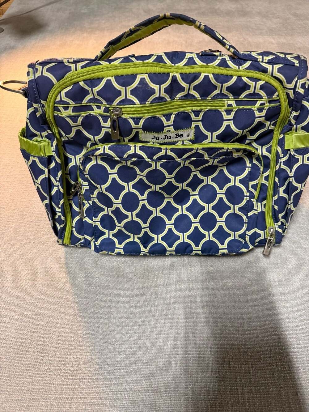 Ju-Ju-Be B.F.F. Diaper Bag in Royal Envy Print